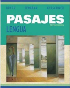 Hardcover Pasajes: Lengua Student Edition with Olc Bind-In Card Book