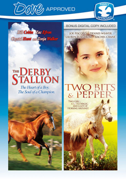 DVD Two Bits & Pepper / The Derby Stallion Book