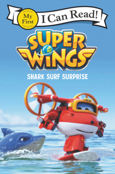 Paperback Super Wings: Shark Surf Surprise Book