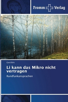 Paperback Li kann das Mikro nicht vertragen [German] Book