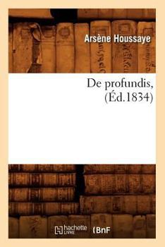 Paperback de Profundis, (Éd.1834) [French] Book