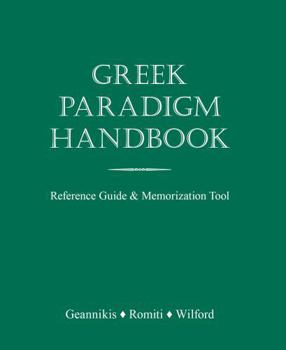 Greek Paradigm Handbook