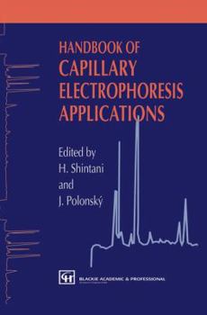 Paperback Handbook of Capillary Electrophoresis Applications Book