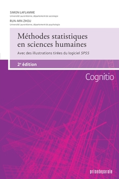 Paperback Méthodes statistiques en sciences humaines (2e édition) [French] Book