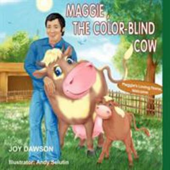 Paperback Maggie, the Color-Blind Cow Book