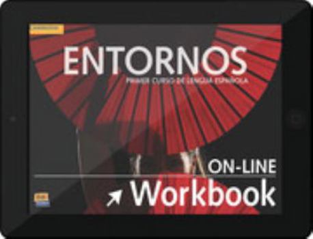 Printed Access Code Entornos Beginning Online Workbook Activation Card [Spanish] Book