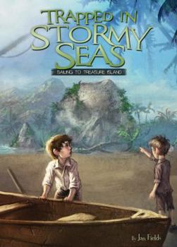Library Binding Trapped in Stormy Seas: Sailing to Treasure Island Book