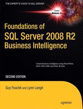 Paperback Foundations of SQL Server 2008 R2 Business Intelligence Book