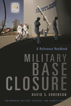 Hardcover Military Base Closure: A Reference Handbook Book