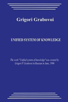 Paperback Unified System of Knowledge Book