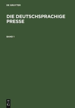 Hardcover Die deutschsprachige Presse (German Edition) [German] Book