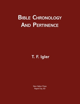 Paperback Bible Chronology and Pertinence Book