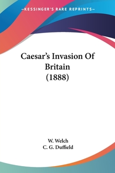 Paperback Caesar's Invasion Of Britain (1888) Book