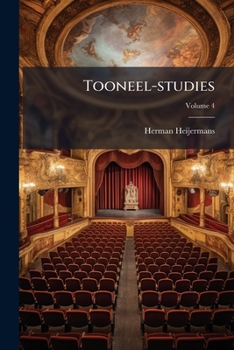 Paperback Tooneel-studies; Volume 4 [Dutch] Book