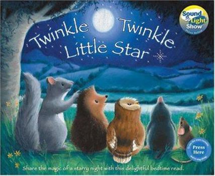 Hardcover Twinkle, Twinkle Little Star [With Button-Press to See the Stars Twinkle] Book