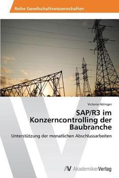 Paperback SAP/R3 Im Konzerncontrolling Der Baubranche [German] Book