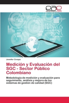 Paperback Medición y Evaluación del SGC - Sector Público Colombiano [Spanish] Book