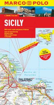 Map Sicily Marco Polo Map Book