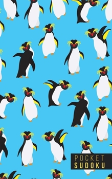 Pocket Sudoku: 158 Sudoku Puzzles | Pocket Sudoku Puzzle Books | Large Print Sudoku Puzzle Books For Adults | Sudoku For Seniors | Sudoku Puzzle Books Easy to Normal | Fun Gift | Penguins