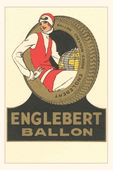 Paperback Vintage Journal Flapper with Globe in Tire Book