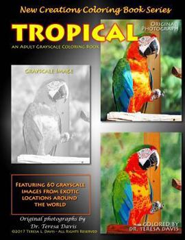 Paperback New Creations Coloring Book Series: Tropical Book