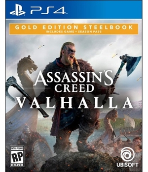 CD-ROM Assassins Creed Valhalla Gold Steelbook Edition (PS4/PS5) Book