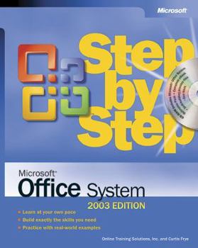 Paperback Microsofta Office System Step by Step -- 2003 Edition Book