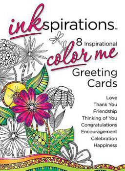 Card Book Inkspirations Color Me Greeting Cards Book