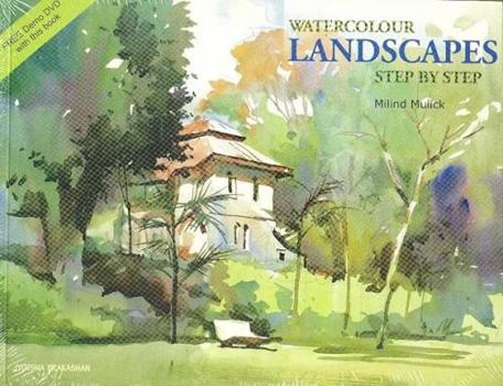 Paperback Watercolour Landscapes Step by Step Book