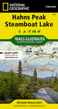 Loose Leaf Hahns Peak, Steamboat Lake Map Book