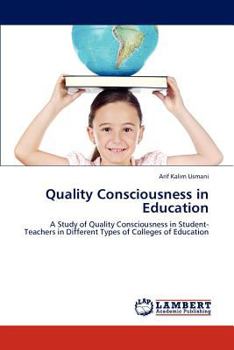 Paperback Quality Consciousness in Education Book