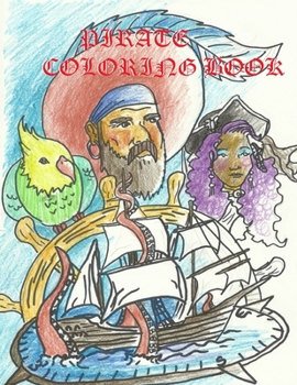 Paperback Pirate Coloring Book