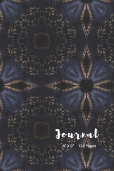 JOURNAL/NOTEBOOK.: 6" x 9" - 124 Pages - Lined Blank Pages Journal