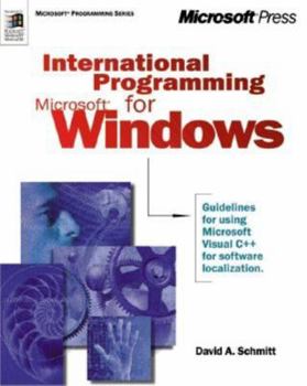 Paperback International Programming for Microsoft Windows [With CDROM] Book