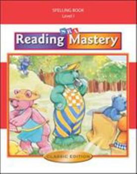 Spiral-bound Reading Mastery I 2002 Classic Edition - Spelling Book