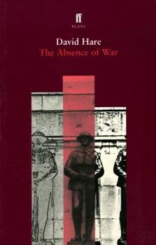 Paperback The Absence of War: A Play Book