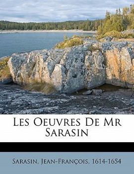 Paperback Les Oeuvres De Mr Sarasin [French] Book