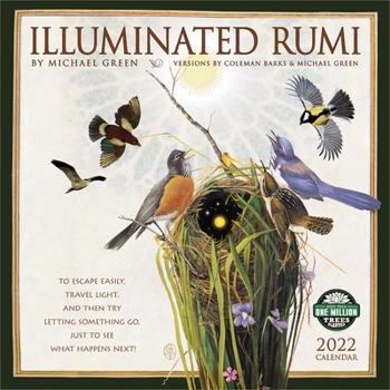 Calendar Illuminated Rumi 2022 Wall Calendar Book