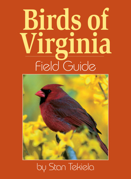 Paperback Birds of Virginia Field Guide Book