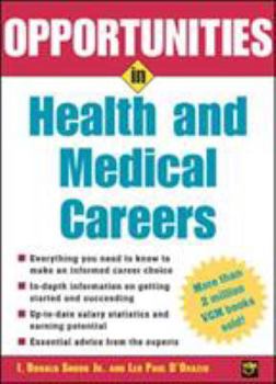 Paperback Opportunities in Health and Medical Careers Book