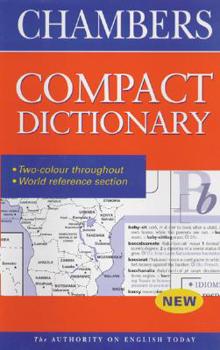 Hardcover Chambers Compact Dictionary Book