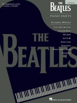 Paperback The Beatles Piano Duets: Intermediate Level Book