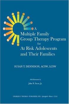 Paperback A Multiple Family Group Therapy Program for At-Risk Adolescents and Their Families Book