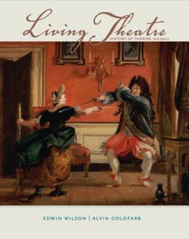 Hardcover Living Theatre: A History of Theatre Book