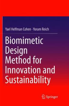 Paperback Biomimetic Design Method for Innovation and Sustainability Book