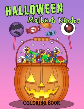 Halloween Malbuch Kinder: Halloween Kinder