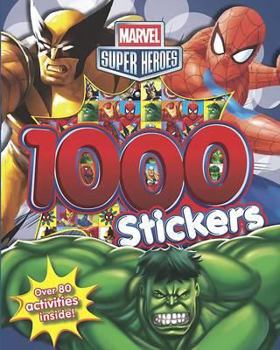 Paperback Marvel Super Heroes 1000 Sticker Book