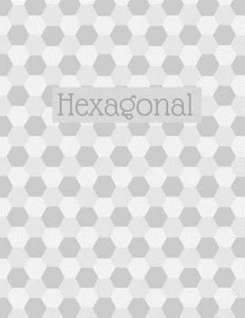 Paperback Hexagonal: Hex paper (or honeycomb paper), This large hexagons measure .5" per side.100 pages, 8.5 x 11.GET YOUR GAME ON: -) Book