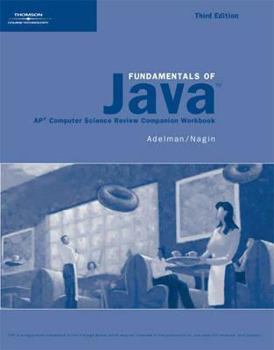 Paperback Activities Workbook for Lambert/Osborne's Fundamentals of Java: AP* Computer Science Essentials for the A & AB Exam, 3rd Book