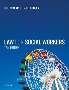 Paperback Law for Social Workers 17e Paperback Book